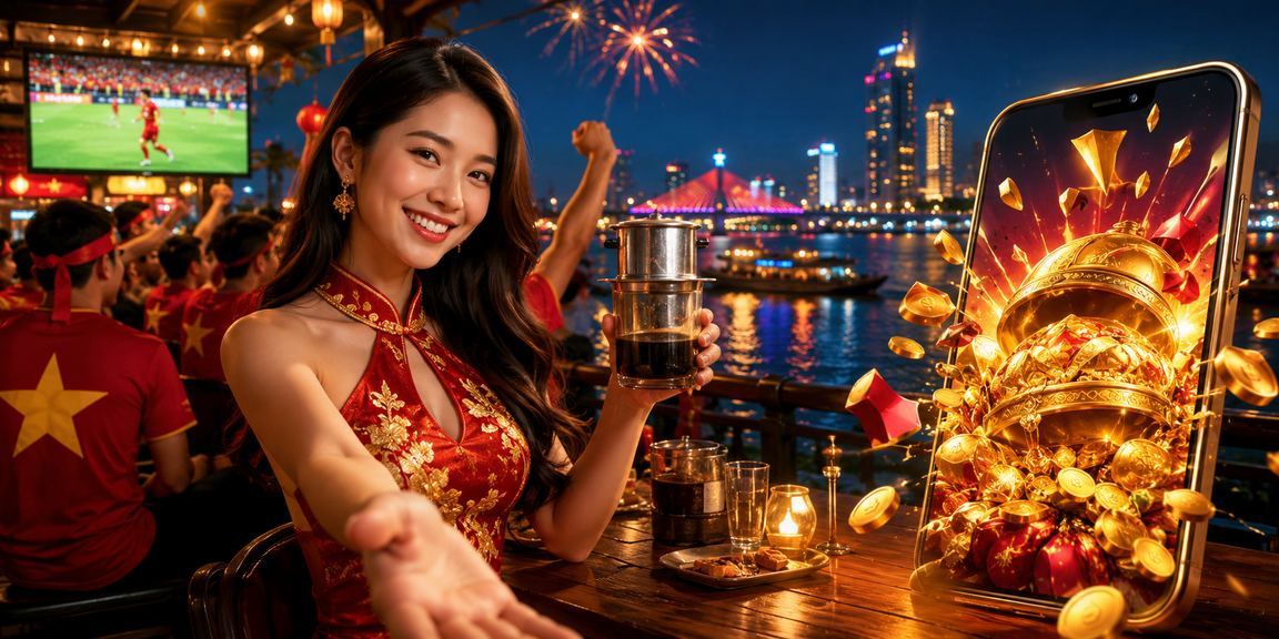 Trải nghiệm casino app tại Đà Nẵng bên tách cà phê